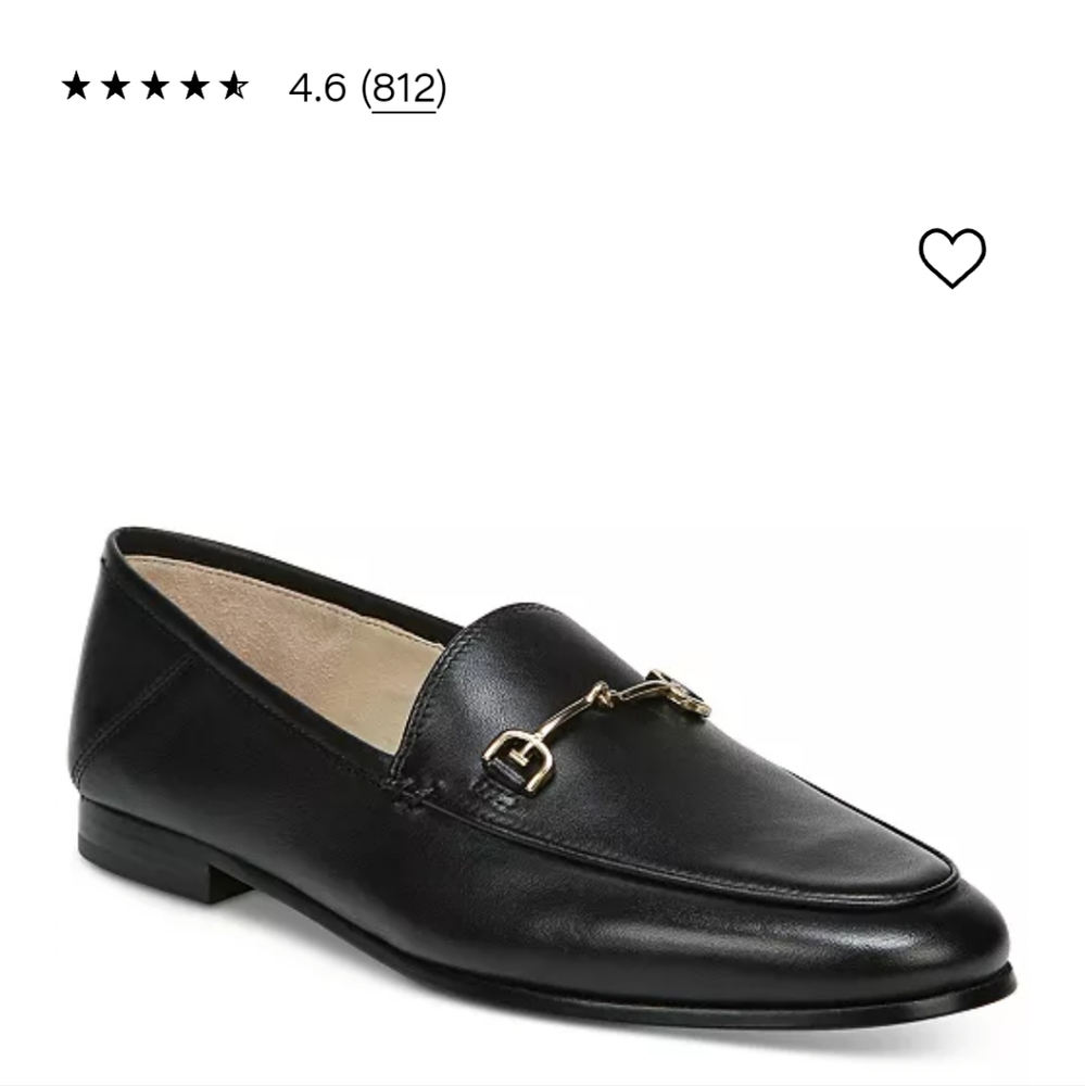 BRAND NEW! Sam Edelman Black Loafer size 8.5 - Picture 3 of 5